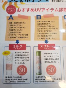 UVカットシャワー アロマガードEX