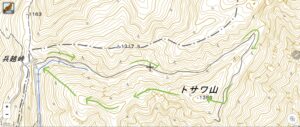 2021.01.18 南アルプス深南部・水窪側『トサワ山』